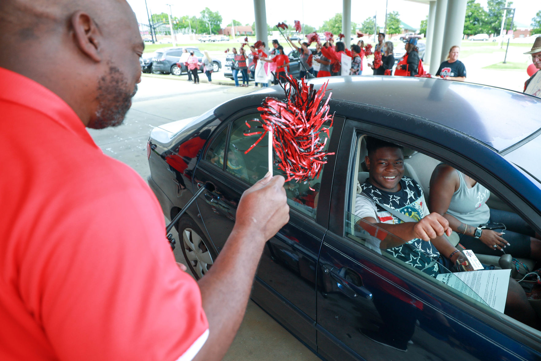 Opelika High School Class of 2020 drive-thru celebration